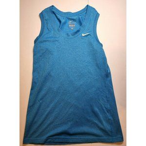Nike Dri Fit  Blue Sleeveless Shirt Tank Top  Women's  Size XS